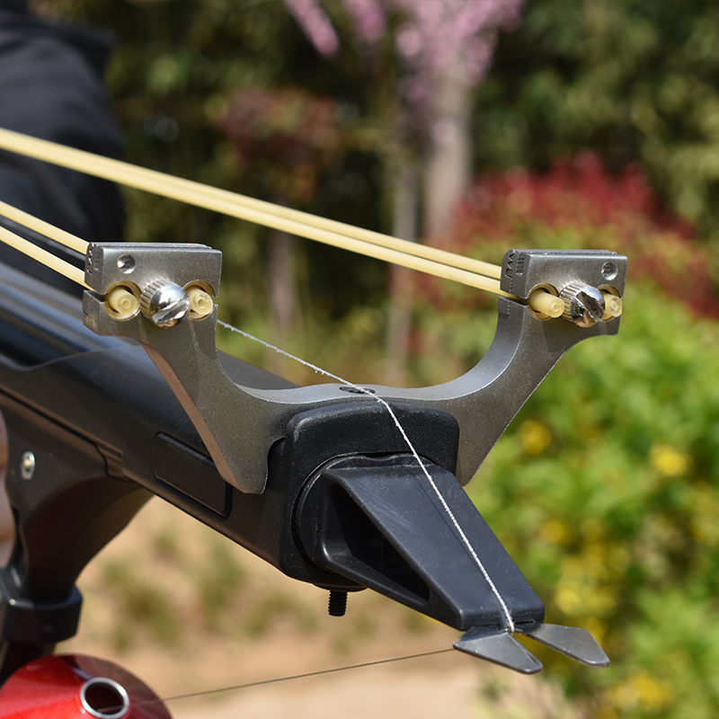 New Powerful Retractable Fishing Slingshot Hunting Equipment Arrow Slingshot Field Shooting Slingshot Sling Shot With Laser