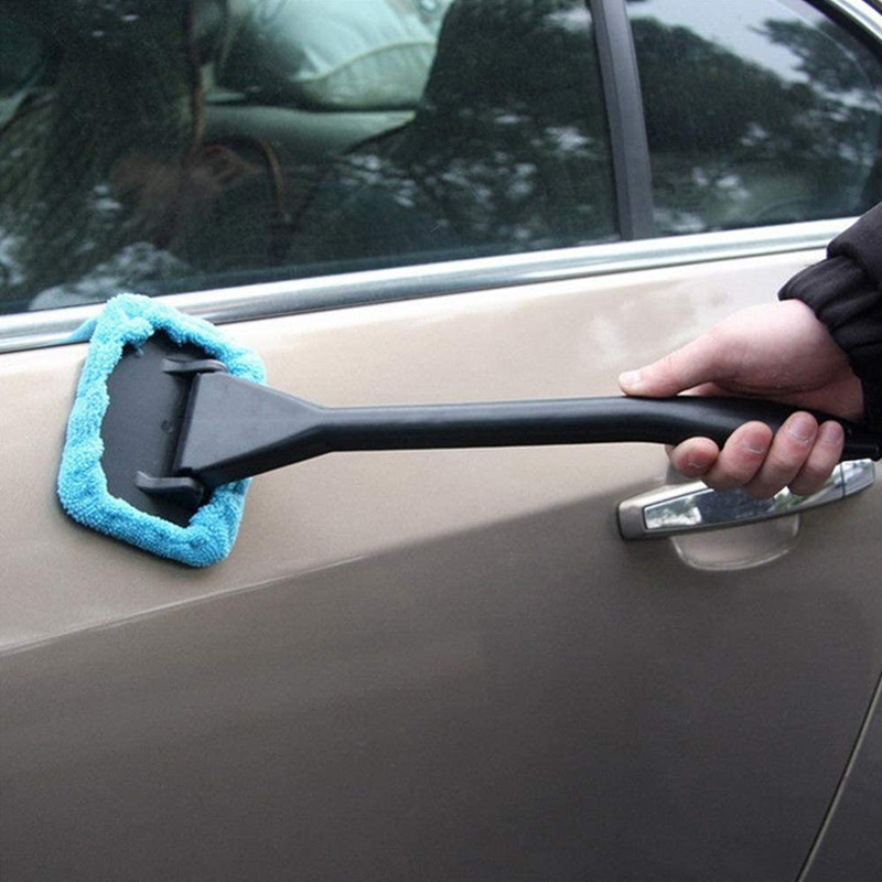 Auto Cleaning Wash Tool with Long Handle Car Window Cleaner 2025 Washing new Kit Windshield Wiper Microfiber Wiper Cleaner Cleaning Brush
