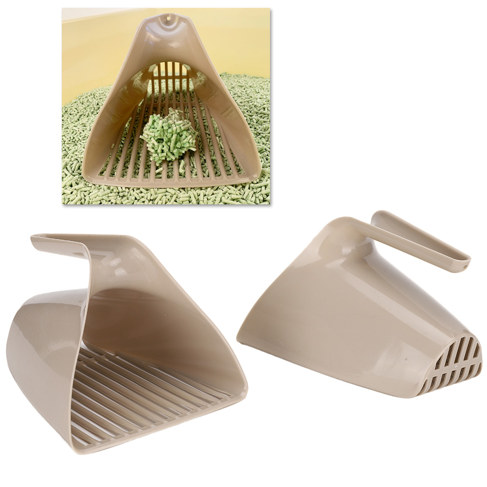 / Set Cat Litter Boxes Shovel Cleaning Tool Cat Toilet Plastic Shovel Scoop with Handle Cat Litter Shovel Shovel with Handle