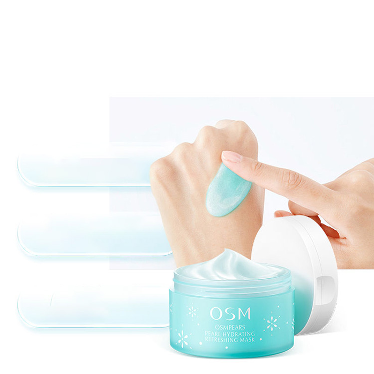 skin care Refreshing Hydrogel Facial Mask with Pearls from OSM - 100g