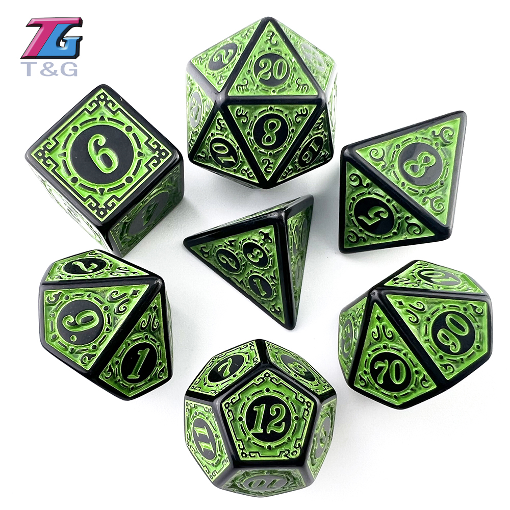 DNDGame-RPG Multi-Sided Dice Set, Board Game, Enjoy Leisure Time, Holiday Party, Entertainment