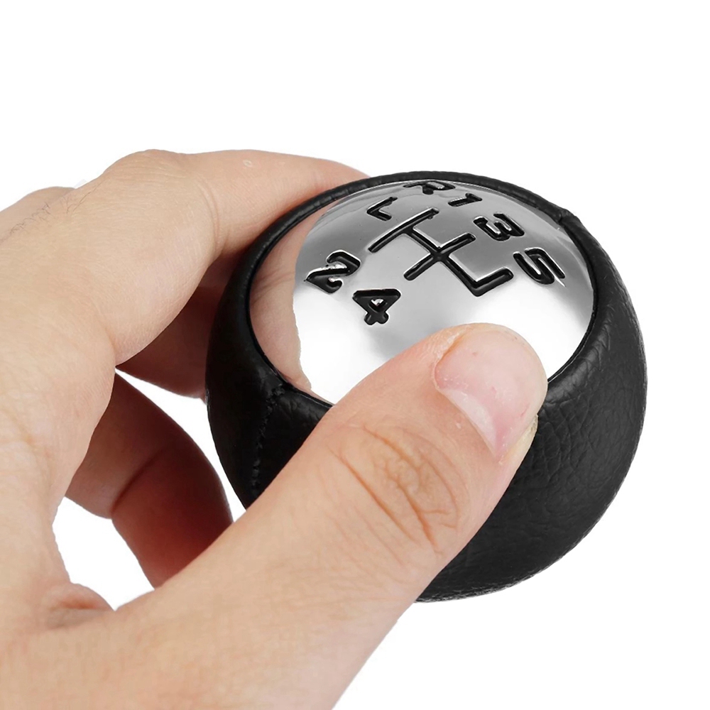 5 Speed PU Leather Gear Shift Knob Head Handball for Peugeot 307 308 3008 407 5008 807 for Citroen C3 C4 C4 Picasso C8