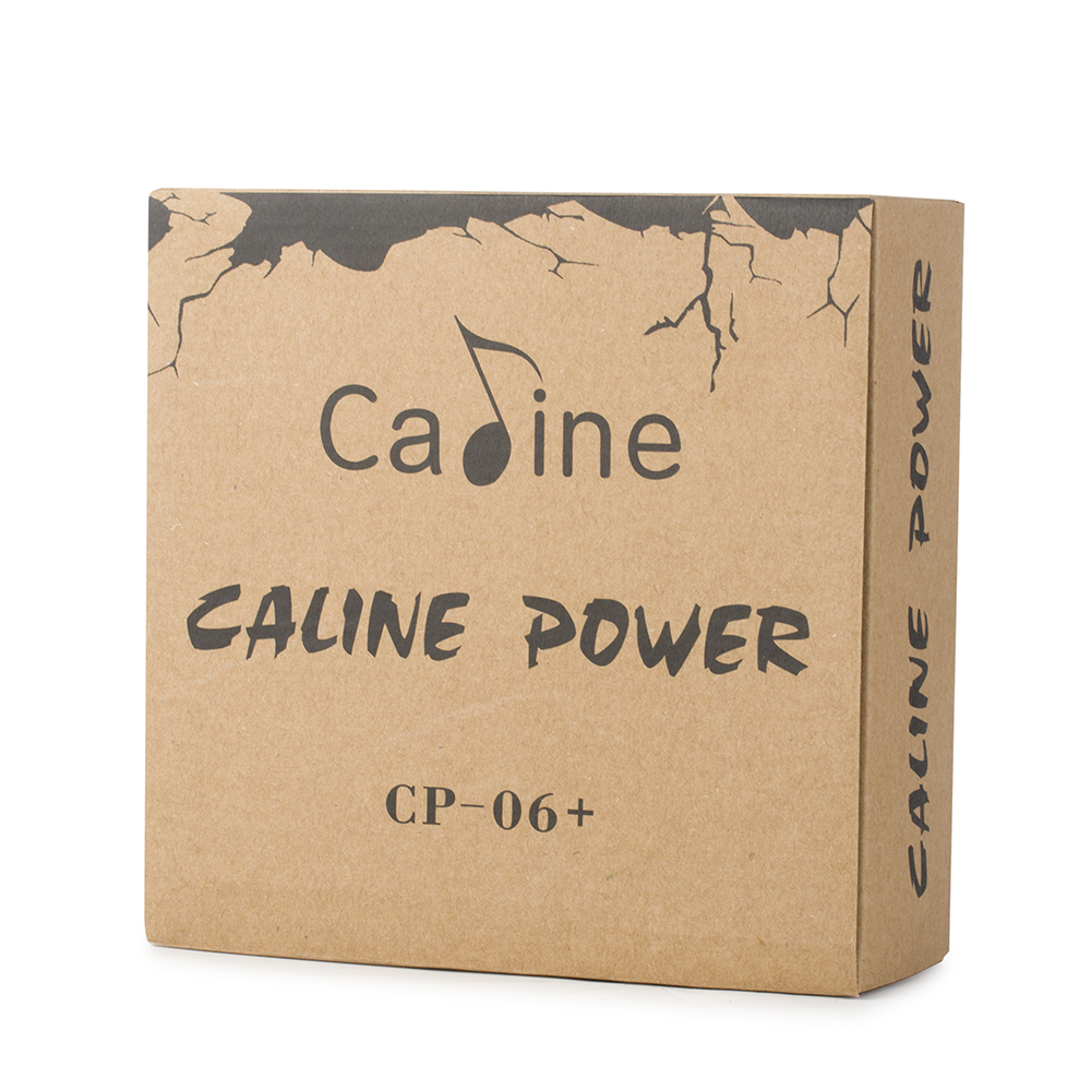 Caline CP-06+ Guitar Pedal Power 6 Independent Outputs Supply Anti-Interference Noise Guitar Effect Pedal Power Supply