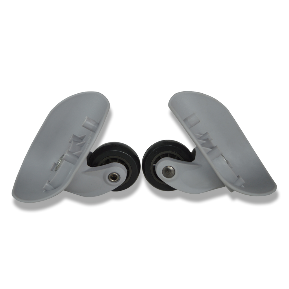 2Pcs Replacement Wheels for Travel Luggage Suitcases Repair Caster Parts Rubber A06-WXL