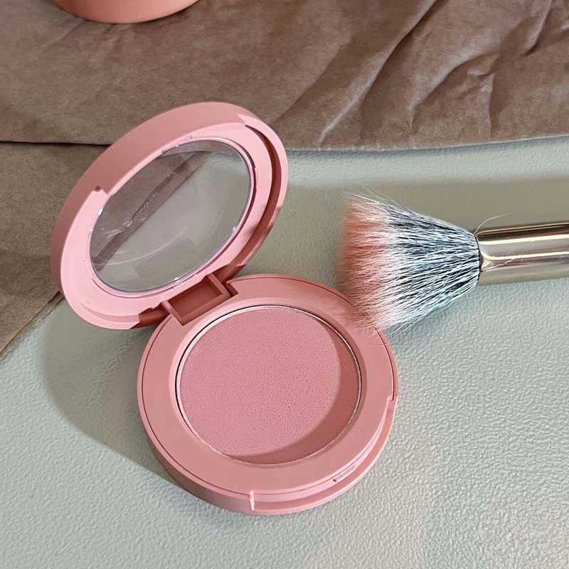 Natural Matte Monochrome Blush Cream Girl Whitening Repair Cheek Blusher Powder Makeup Professional Contour Shadow Pink BlusherXJ241111