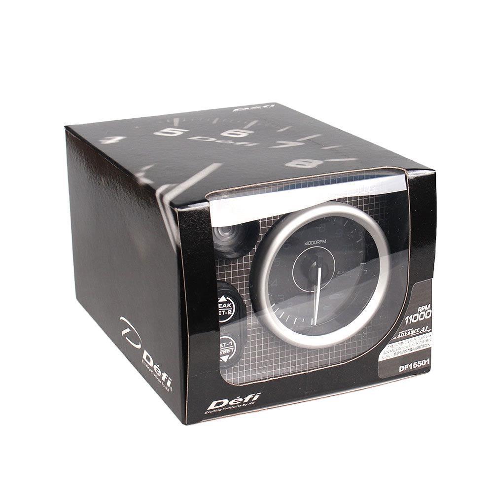 Defi A1 Tachometer 80mm 7 Colors 0-11000 RPM Car Gauge High Speed Stepper Motor with Shift Light and Peak Warning