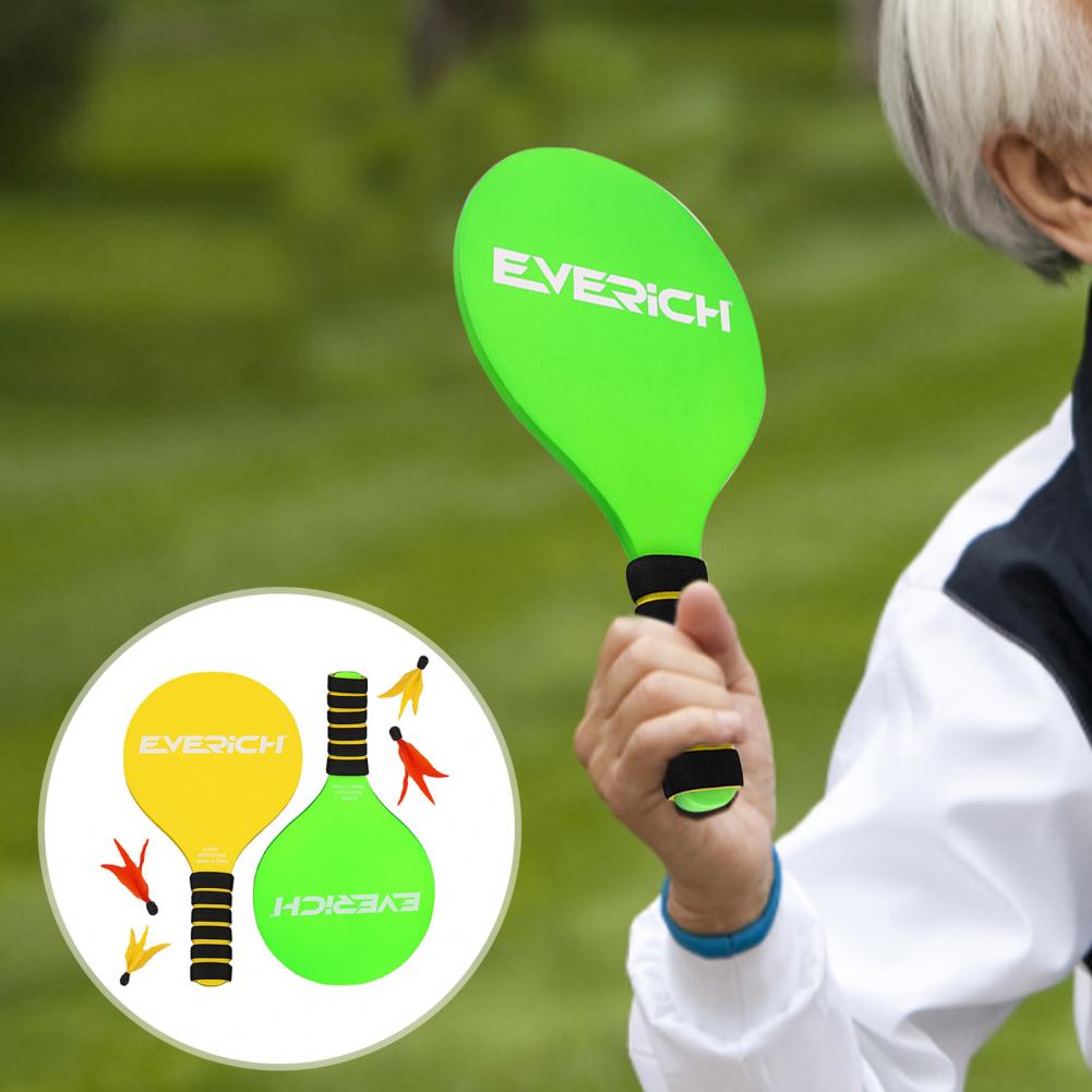 1 Set Batting Racket Unbreakable Comfortable Grip Cricket Bat High Strength Non-slip Poplar Board Racket Set Outdoor Sports