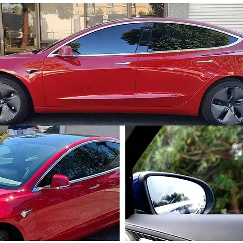 Automotive Car Heat Control Window Tinting Kit Precut Window Tinting Computer Cut Out Front Side Windows Film Blocking Light