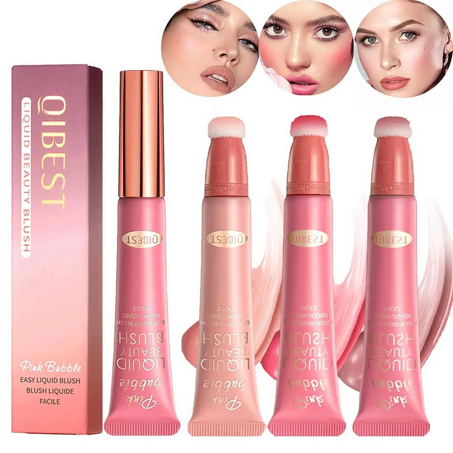Blush Stick Cream Blusher Blush Highlighter Stick Concealer Pen Versatile Highlighter Makeup Stick Lip Cheek Eye Multi-use StickXJ241111