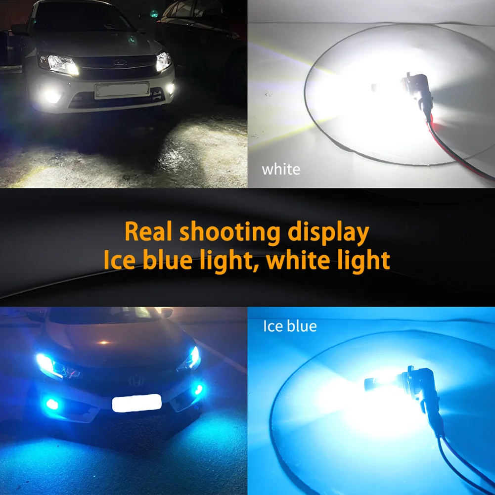 2pcs Canbus No Error H8 For Mini Cooper F55 F56 R56 F54 Clubman R55 F57 Convertible R57 R60 R58 R61 R59 LED Fog Light Blub Lamp