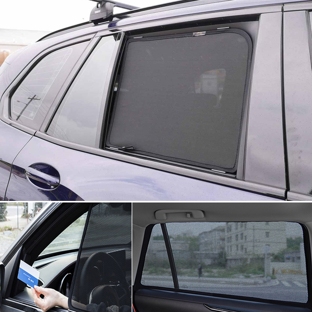 For Subaru XV Crosstrek GP 2012-2017 Car Sunshade Shield Magnetic Rear Side Baby Window Sun Shade Visor Front Windshield Curtain