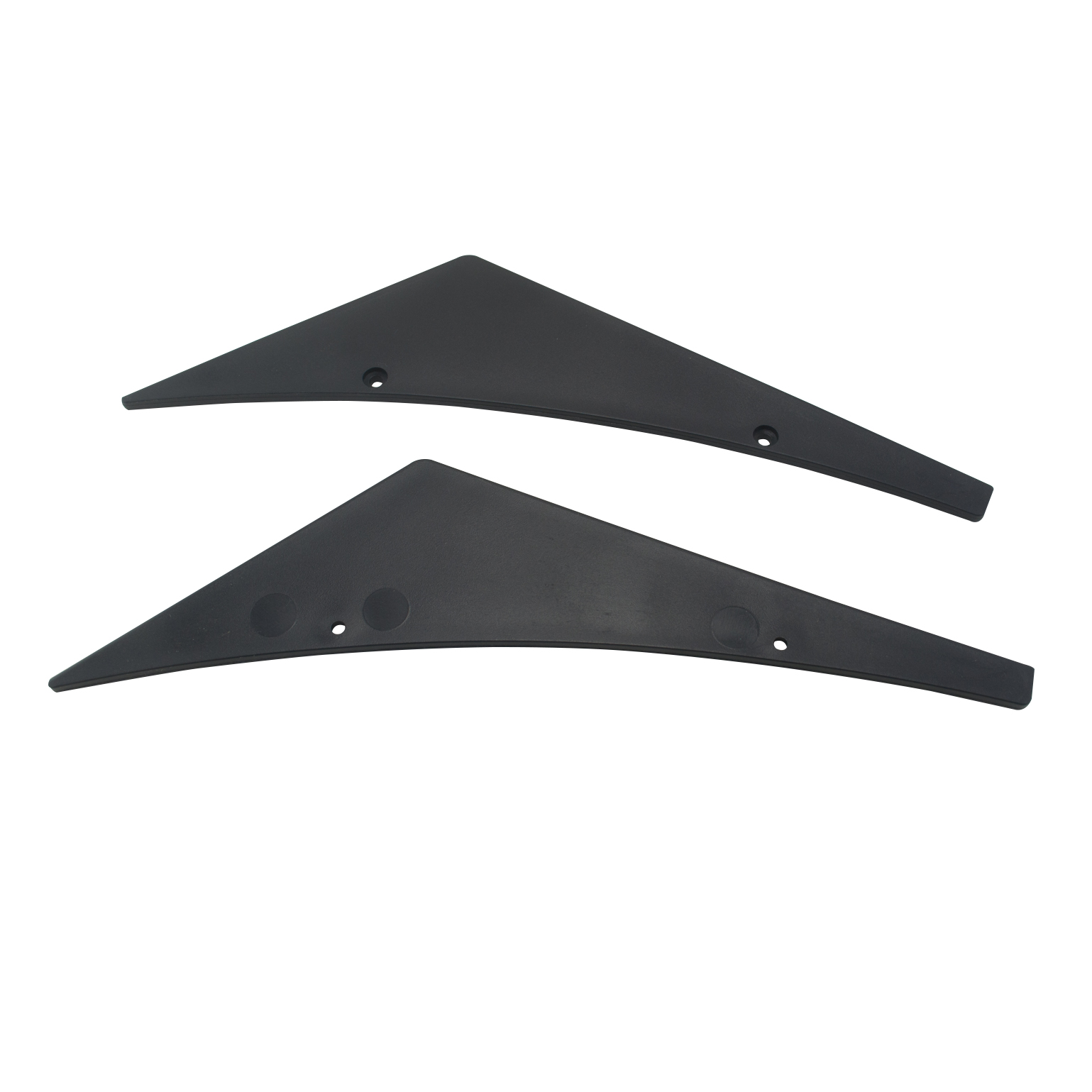 LIZHI RACING - New Universal Fit Front Bumper Lip Splitter Fins Body Spoiler Canards Valence Chin LZ-BS21