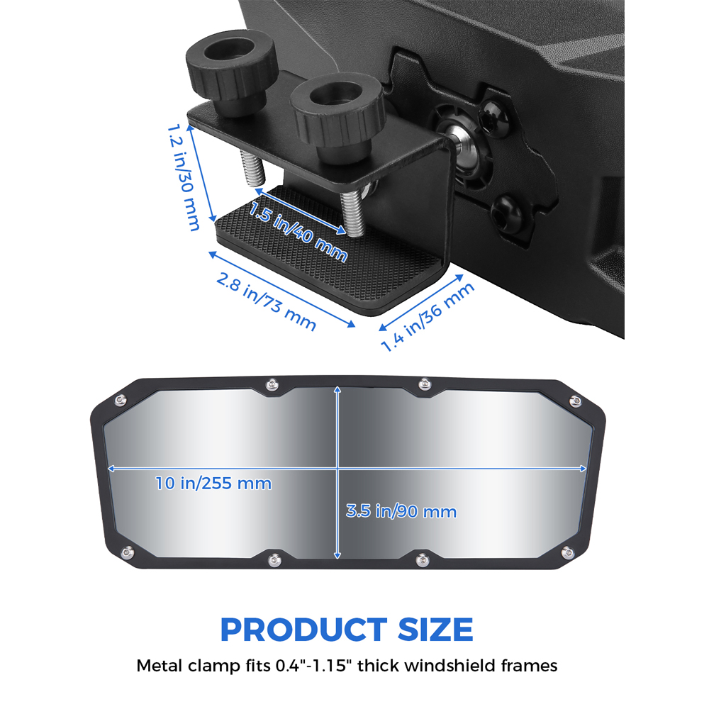 Boat Rear View Mirror Marine Accessories For Jet Ski Yacht Boat Rearview Mirrors Personal Watercraft PWC Surfing Universal New !