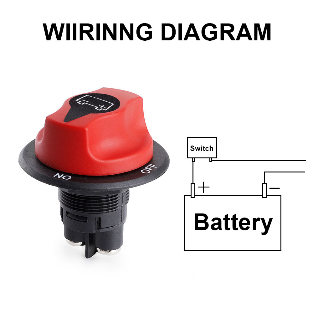 32V DC Disconnecter Power Isolator Cut Off Rally Switch Kit For Car Motorcycle Truck Boat 50A 100A 200A 300A