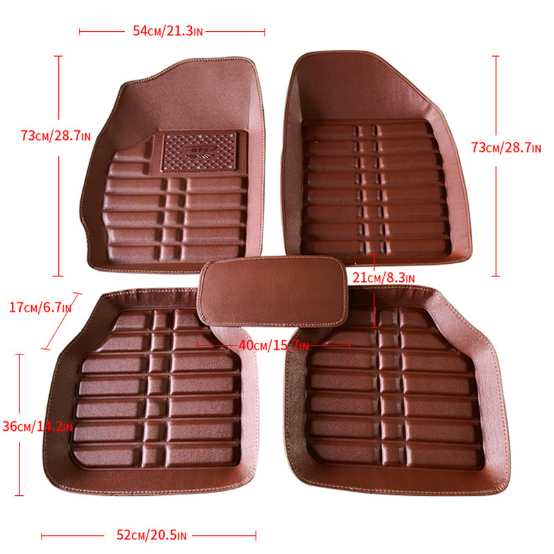 NEW Car Floor Mat For Chevrolet Captiva Onix Cruze Sonic Sail Orlando Aveo T250 Cobalt Spark Custom Waterproof Rugs Auto