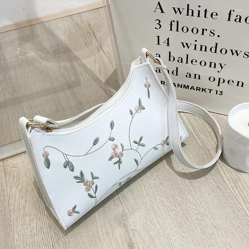 2025 NEW Hobo Summer Lace ral ing Shoulder Bag For Women Soft PU Leather Underarm Bags Beach Travel Handbag Girls Small Tote zhanyishengli