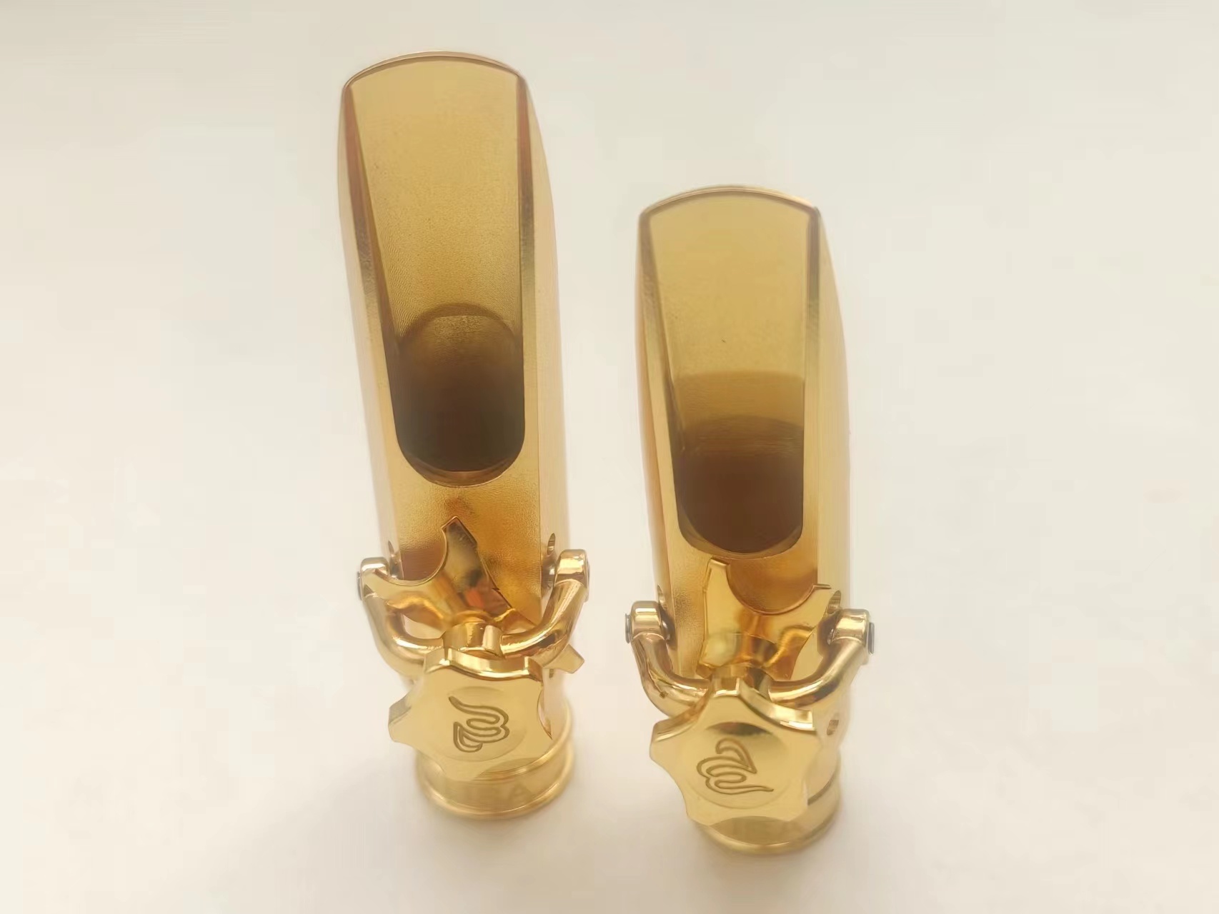 New Brand Metal Saxophone Mouthpiece Size 5 6 7 8 9 For Alto Soprano Tenor Brass Plated Sax Accessories