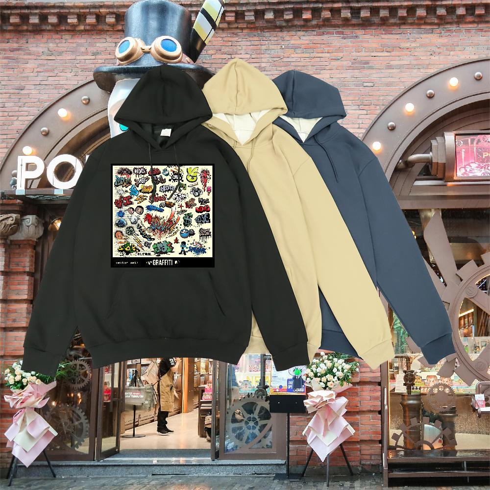 Custom Hooded Sweatshirt Breathable Designer Couples Hoodie Custom Printed Clothes Autumn Winter Casual Thick Plush