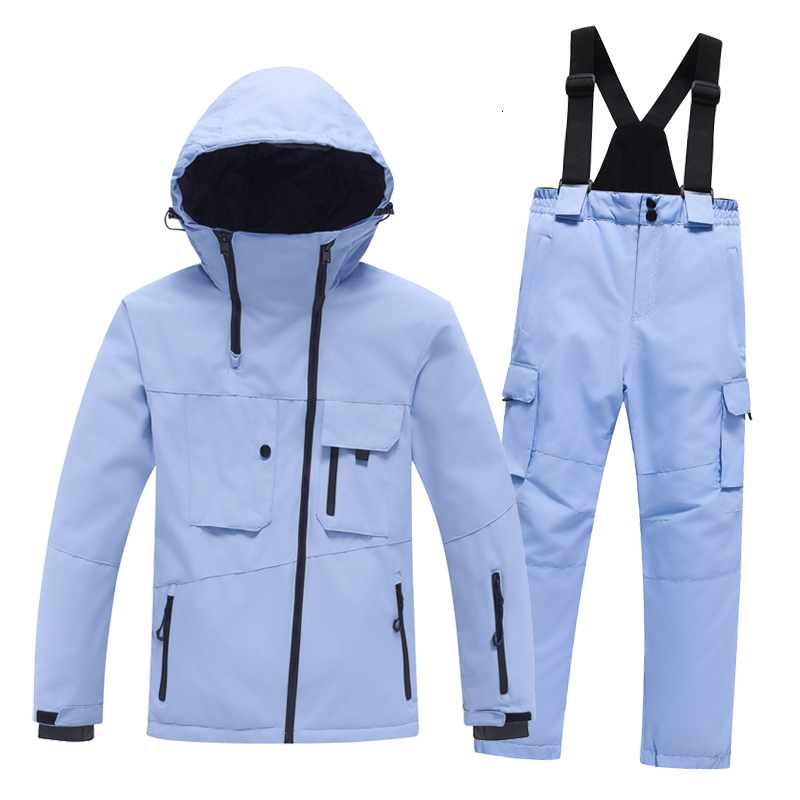 Boys And Girls' Fashion Suit Winter Clothes Snow Waterproof 10000 Ski Jacket And Pant Sets Kids Snowboarding Clothing