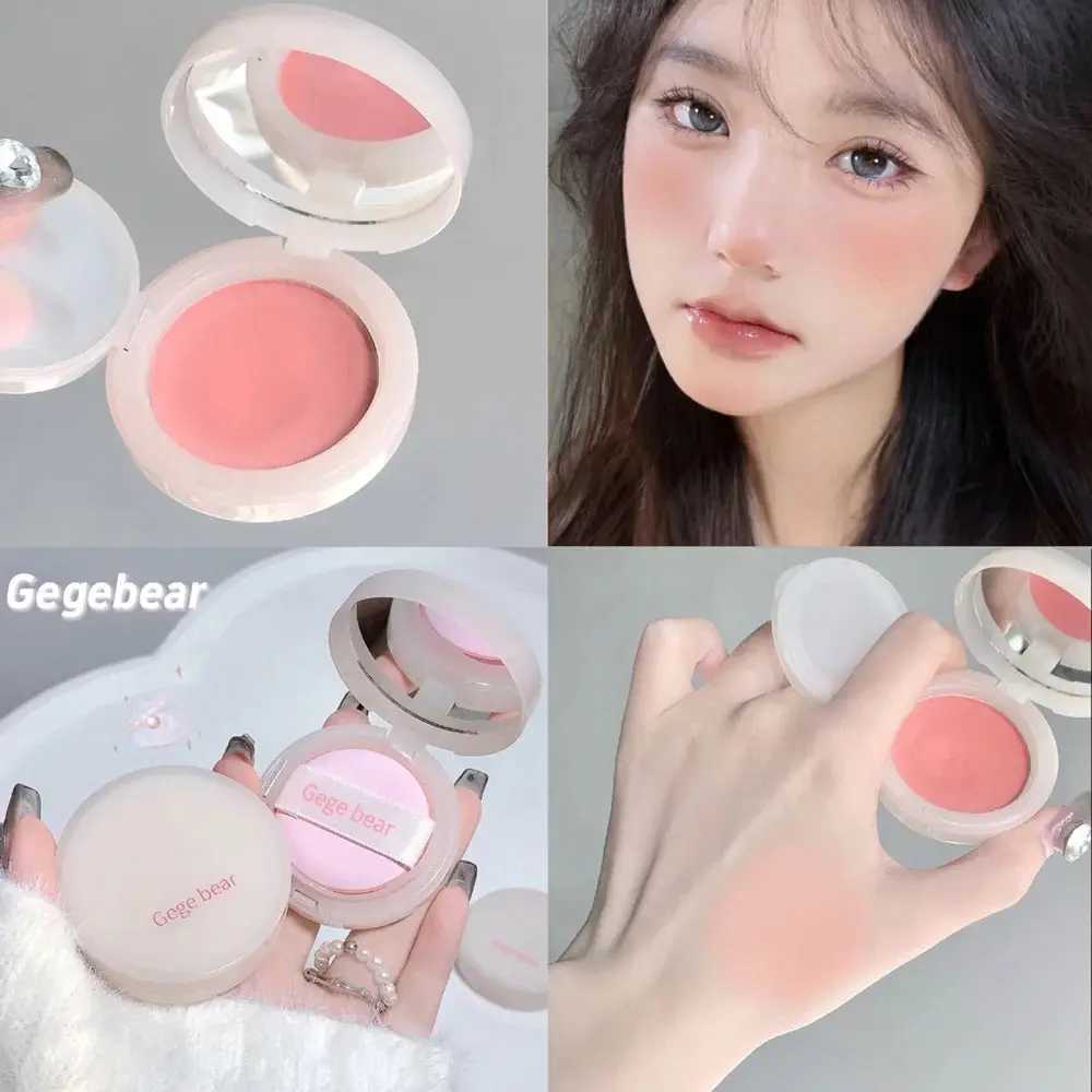 Sweet Color Gege Bear New Design Cushion Blusher Matte Natural Brightening Long-lasting Makeup Powder Blush CreamXJ241111