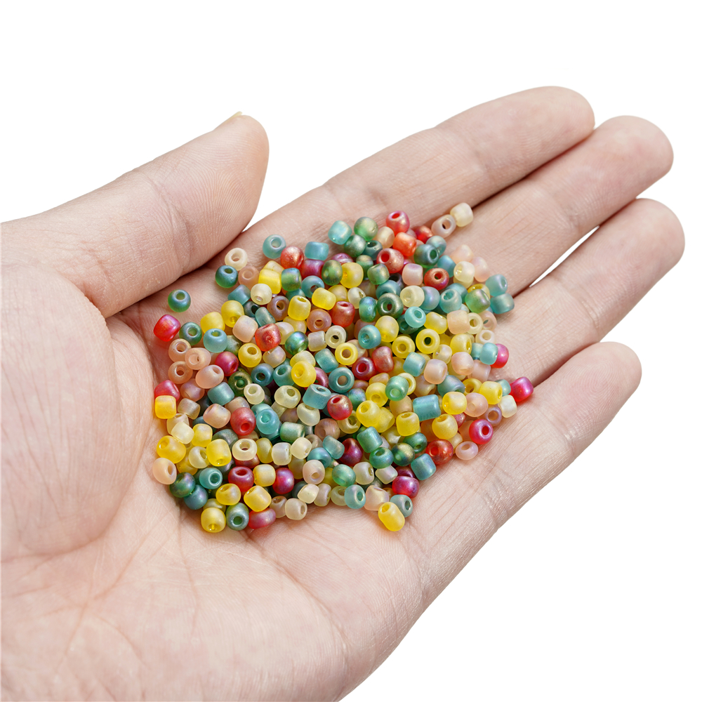 10g/lot 4mm Charm Czech Glass Seed Beads For DIY Jewelry Making Bracelet Necklace Round Loose Beads Earring Clothes Accessories