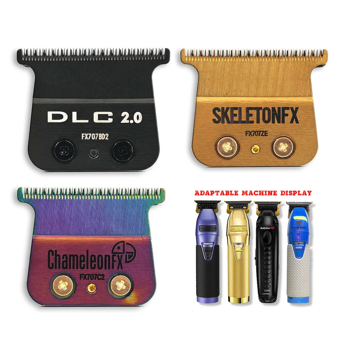 Professional Replacement Blade Baby All FX797 FX787 FX726 and FX773N Trimmers Hair Trimmer Barber Shop Carbon Steel Cutter Head 241111