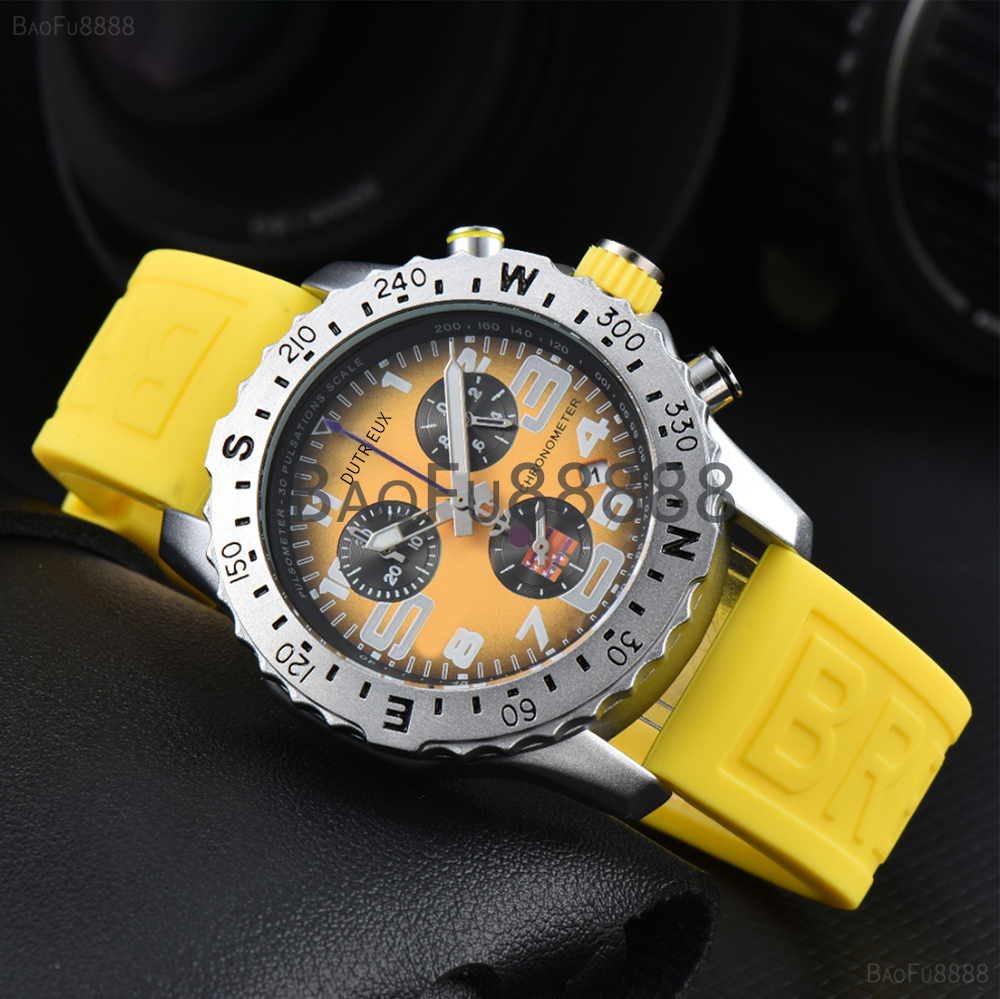 New Arrival Luxury Watches for Men Quartz Wristwatch Hot Sale Automatic Date Daily Waterproof Designer Chronograph Multifunction Male Clocks for Christmas Gift