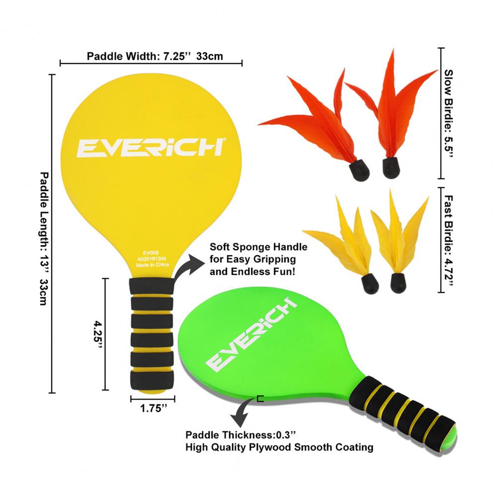 1 Set Batting Racket Unbreakable Comfortable Grip Cricket Bat High Strength Non-slip Poplar Board Racket Set Outdoor Sports