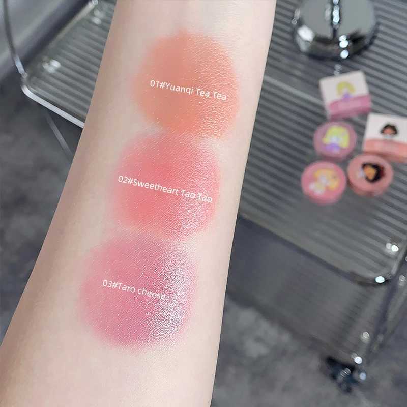 Air Cushion Blush Mushroom Head Lazy Air Cushion Waterproof Lasting Blusher Palette Cheek Contour Natural Cheek Tint CosmeticsXJ241111