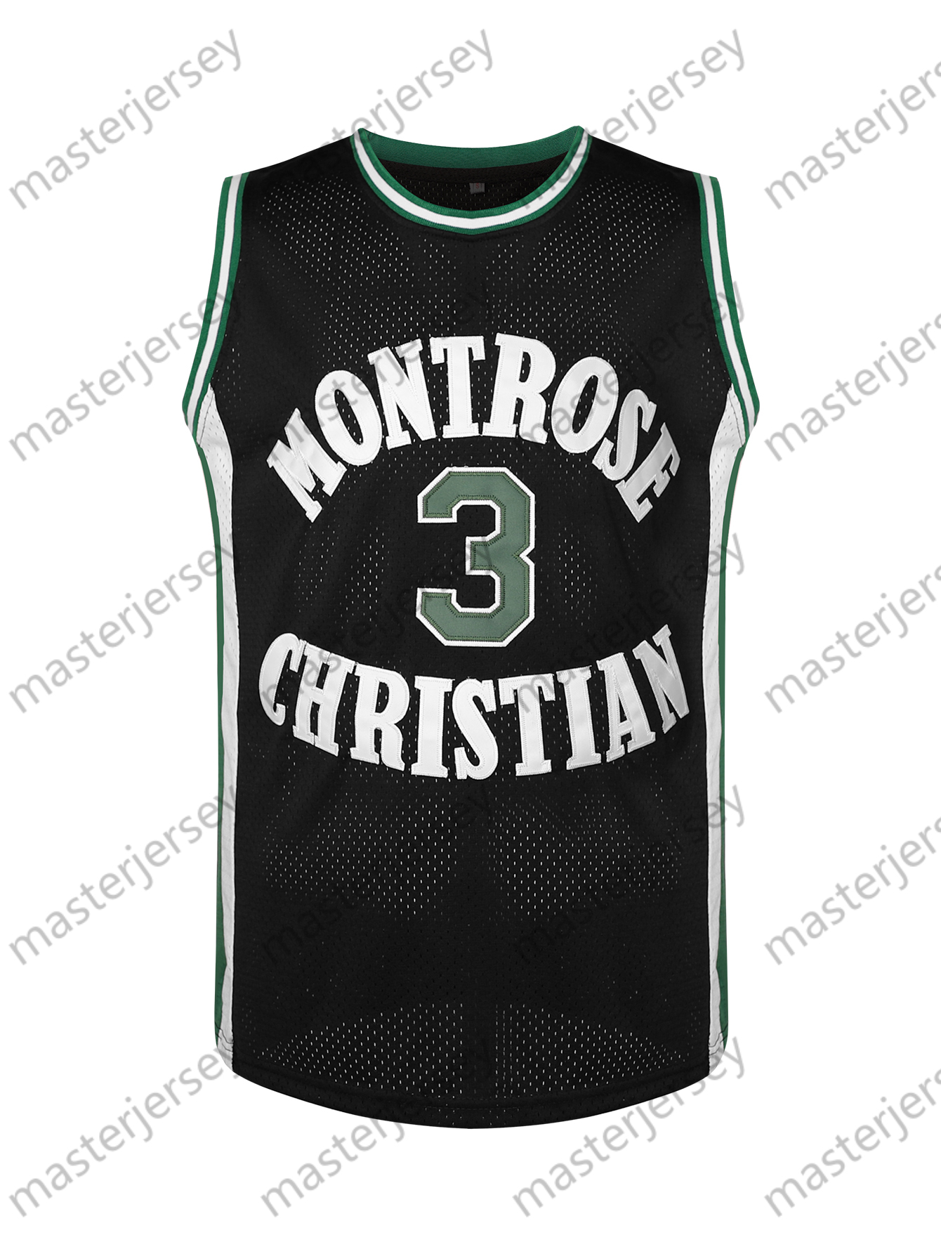 #3 DURANT Men's Basketball Jersey Black Sweatshirt - Embroidered Movie Mesh Sleeveless Stitched Spot Goods Jerseys Breathable Slight Stretch Poly