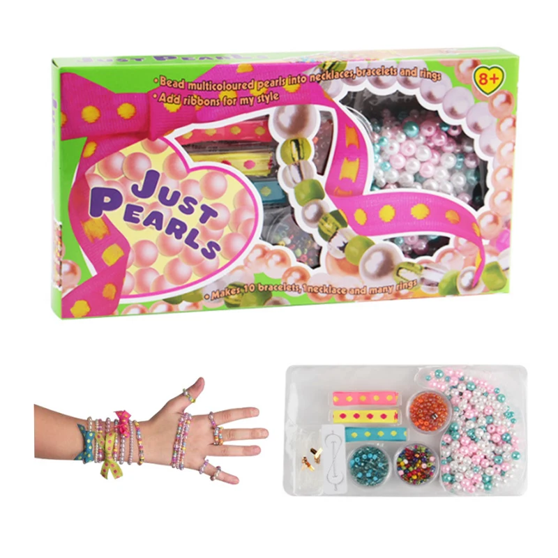 Girls DIY Bracelet Making Kit Jewellery Making Kit Friendship Bracelet Making Kit Cool Arts Craft Toys for 6-12 Years Old Kid