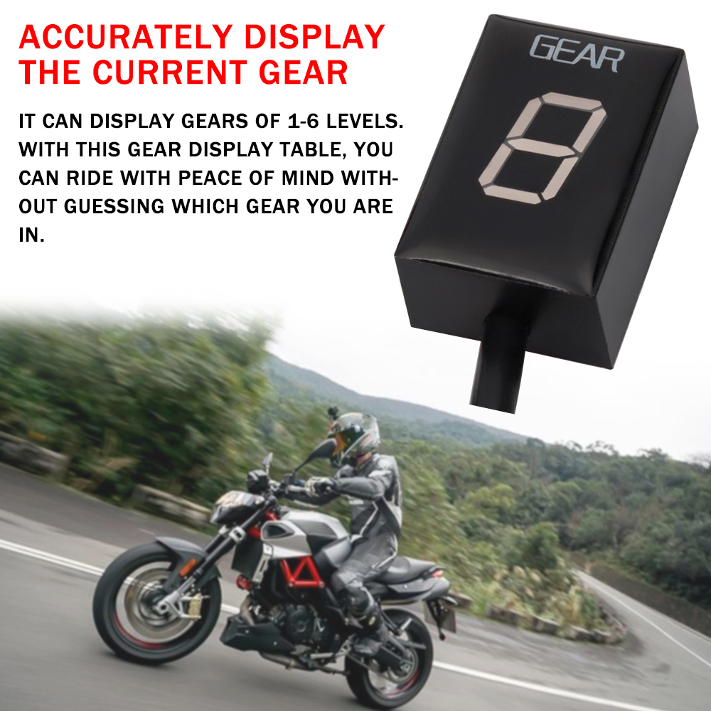 Gear Indicator For Aprilia ETV 1000 RS 125 RS125 RSV Mille Tuono RSV4 Non-ABS ETV1000 RSV 4 Caponord Motorcycle Accessories
