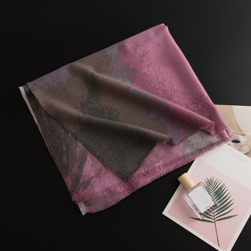 new style imitation cashmere for autumn winter, women's fashion versatile, warm and cold resistant scarf
