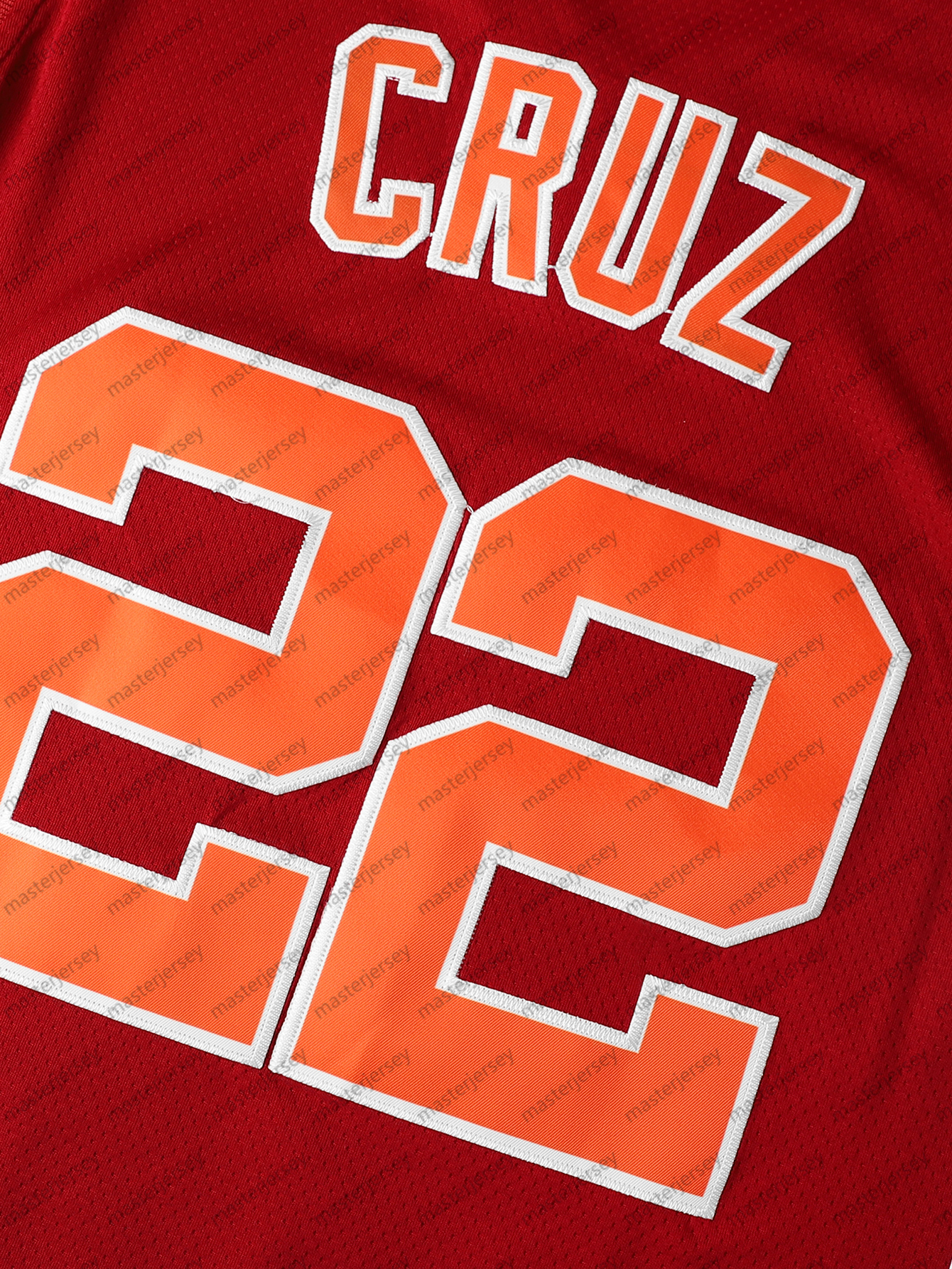 #22 CRUZ RICHMOND Men's Basketball Jersey Sweatshirt - Embroidered Movie Mesh Letters & Numbers, Crew Neck Sleeveless Training Vest, Loose Fit At