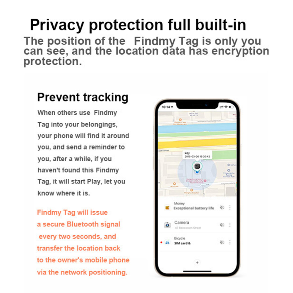 Mini Pet Tracker Smart Tag Key Finder Tag Car Locator Child Dog Tracking Device Pet Tracker Location Anti-lost Alarm
