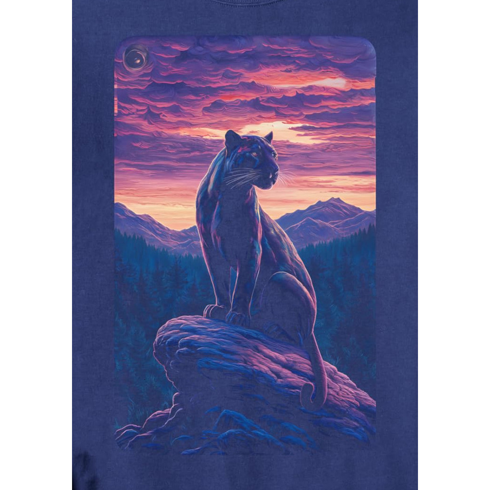 Long Sleeve Shirts for Men sweatshirt Snow Sunset Mountain Wildlife Animal Lover Art Graphic Tees Sweatshirt T shirt Tee Streetwear Casual tops clothe