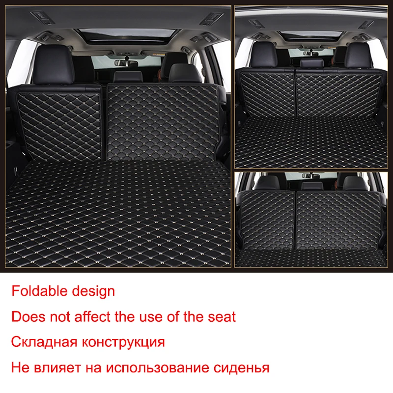 Full Coverage Custom Car Trunk Mats for Bmw X5 E53 E70 F15 G05 Car Accessories Interior Details