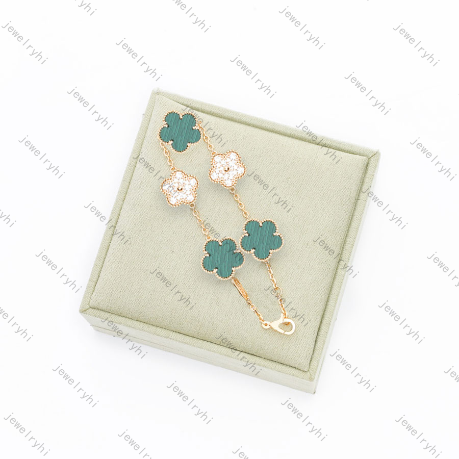 Designer Luxury Jewelry Designer Elegant Flower Men's And Women's Chain Wedding Bracelet Necklace Special Design Jewelry Top Quality Fashion