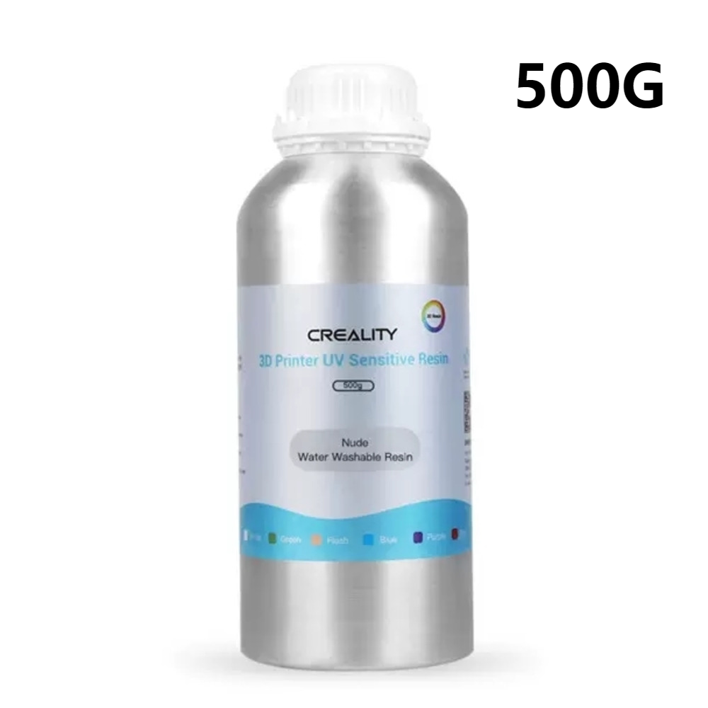 500g 1 Bottle 3D Printing Consumables LCD UV Sensitive Resin Material Washable Resin Washable Low Viscosity And Low Odor