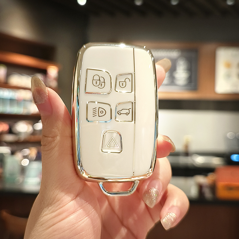 TPU Car Remote Key Case Cover Shell For Land Rover Range Rover Sport Velar Evoque Freelander2 Discovery For Jaguar XF XJ XJL XE
