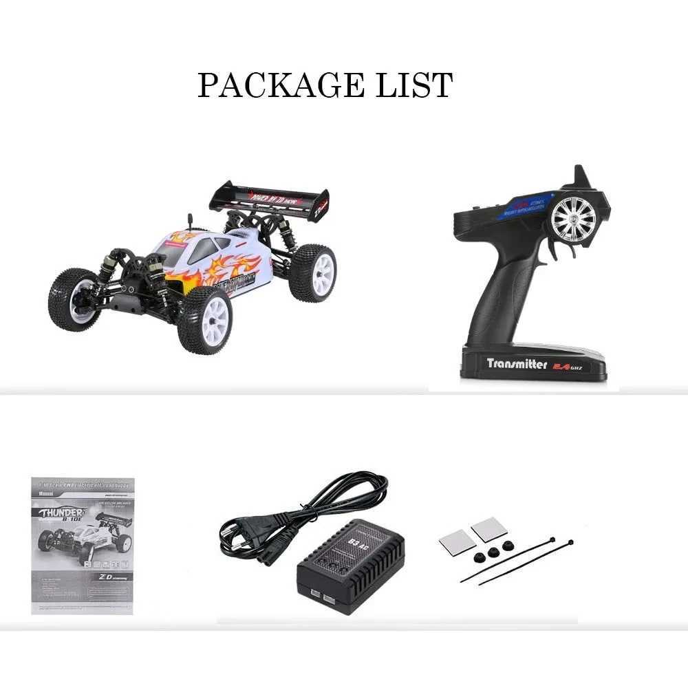 Electric/RC Car ZD Racing Thunder B-10E 9102 RC Car 1 10 2.4Ghz 4WD Brushless With 45A ESC RC Car RTR Electric Off-Road Buggy Outdoor Toys 240424