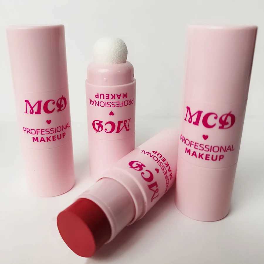 6Colors Makeup Blush Stick Lip Tinted Cooling Water Jelly Tint Jelly Blush Stick Bronzer Cheek and Nose Grooming Matte BlushXJ241111