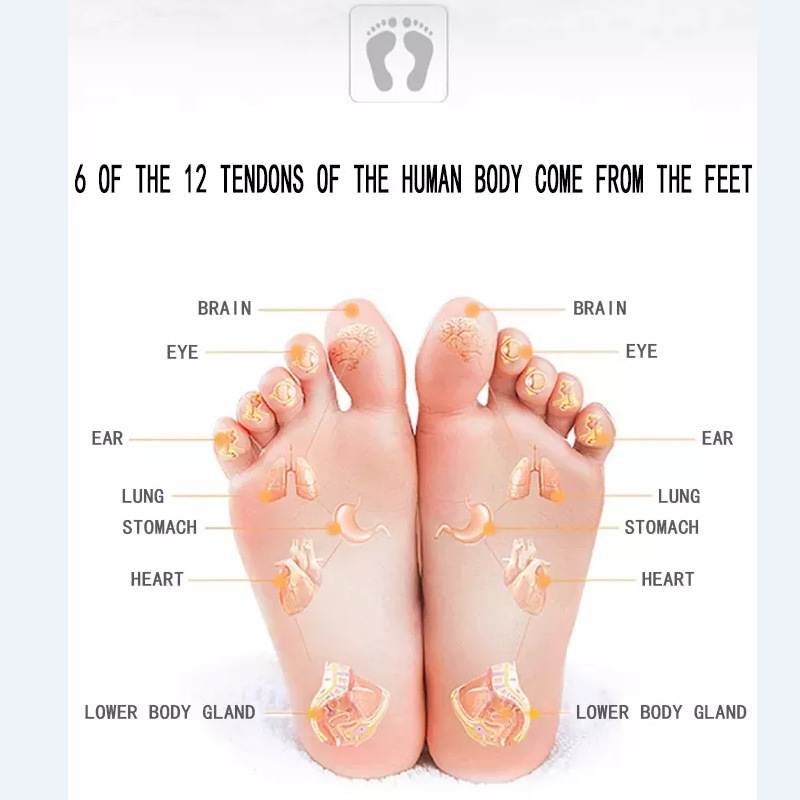 Foot Massage Pad, Rechargeable EMS Foot Massager For Personal Care Improve Blood Circulation, Foot Acupressure Massage Pad For f0440