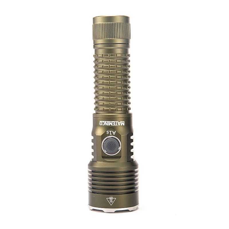 MATEMINCO A1S SFT40 LED flashlight 2200LM 711M 6500K stepless dimming USB-C charging 21700 battery IPX6 waterproof EDC flashlight X241111