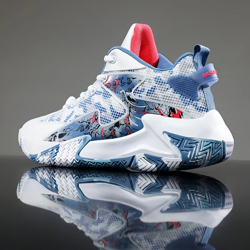 Men Basketball Shoes Breathable Confortable Sports Shoes Training Athletic Women Basketball Sneakers Zapatos De Mujer Tendencia