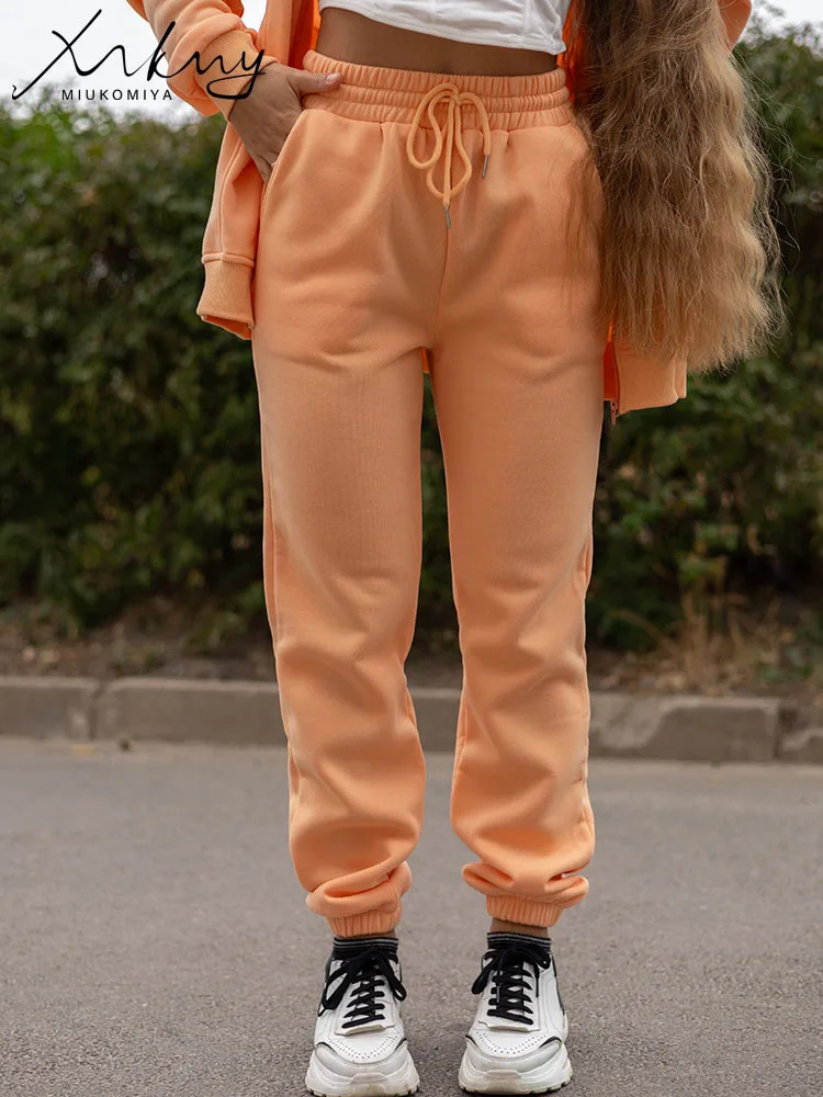 Autumn Zipper Tracksuit Women Two Piece Set Outfits Sports Trouser Suits for Pants Sets Woman 2 Pieces Oversize Sweatshirt 241111