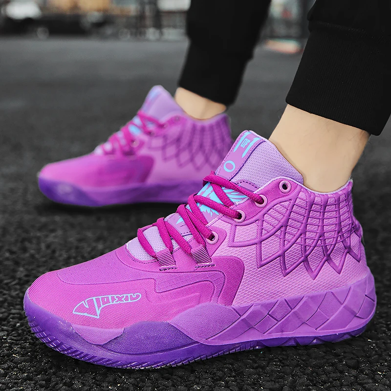 Anti-slip and Shock-absorbing Men's Basketball Sneakers Wear Comfortable Training New High Quality Field Actual Combat