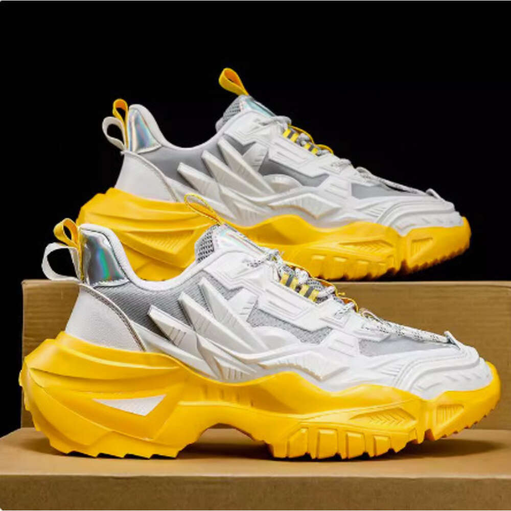 Ddmysports New Breathable Men S Sports Autumn Internet Celebrity Black Trendy Shoes OUTDOOR