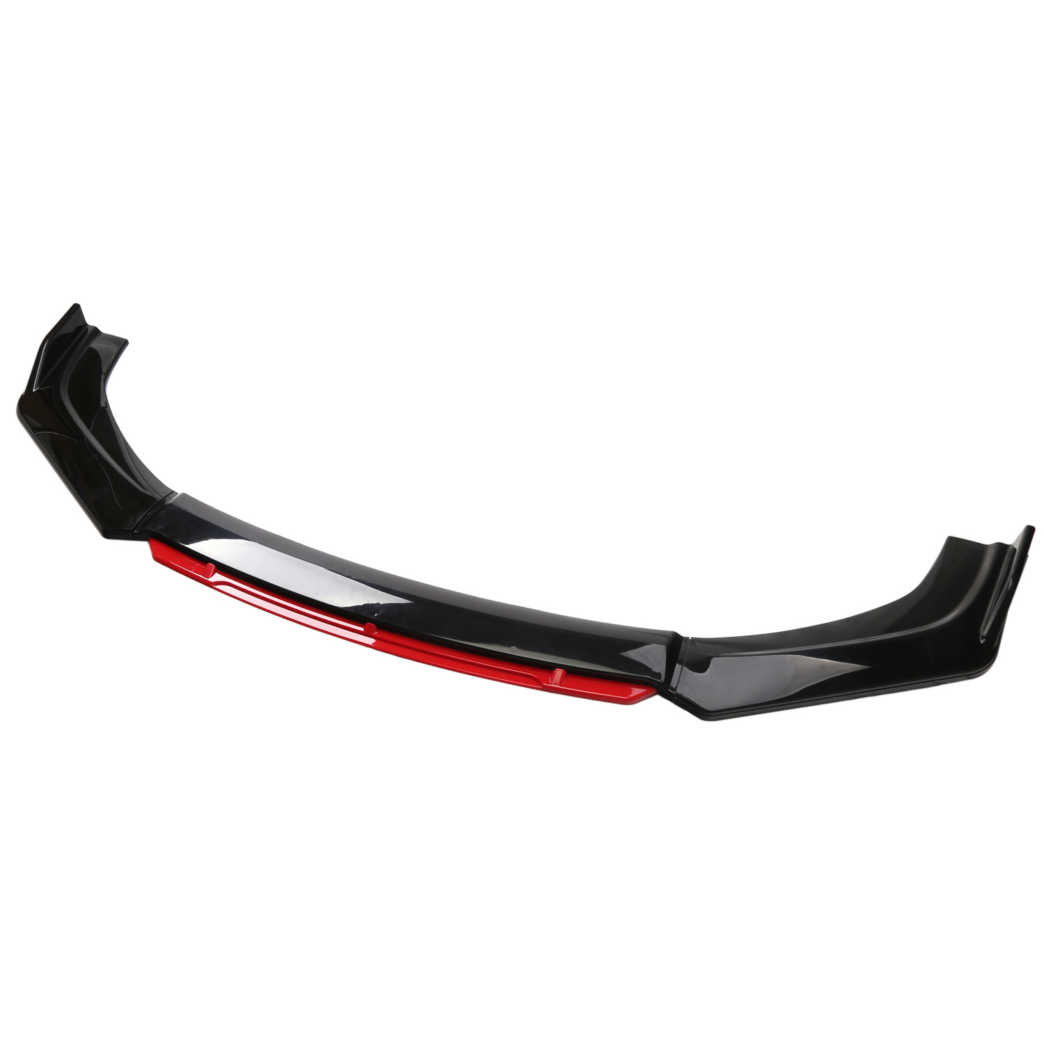 Car Universal Front Shovel Gloss Car Front Bumper Lip Body Kit Front Under Lips Diffuser Spoiler Car Accessories Auto Parts
