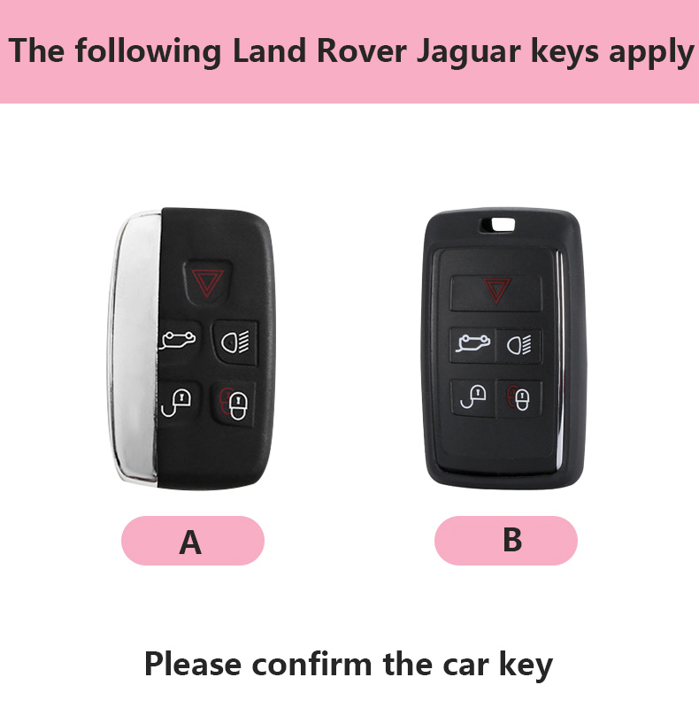 TPU Car Remote Key Case Cover Shell For Land Rover Range Rover Sport Velar Evoque Freelander2 Discovery For Jaguar XF XJ XJL XE